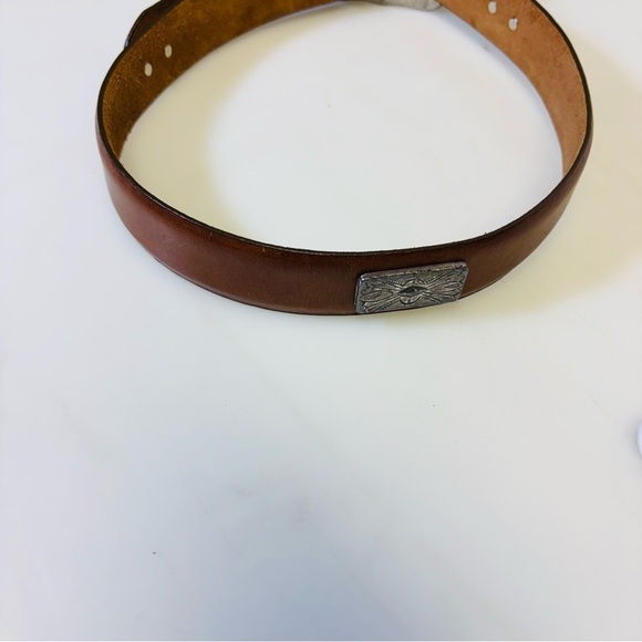 The Ritz Accessories Collection Women’s Light Brown Leather Belt - Picture 4 of 11
